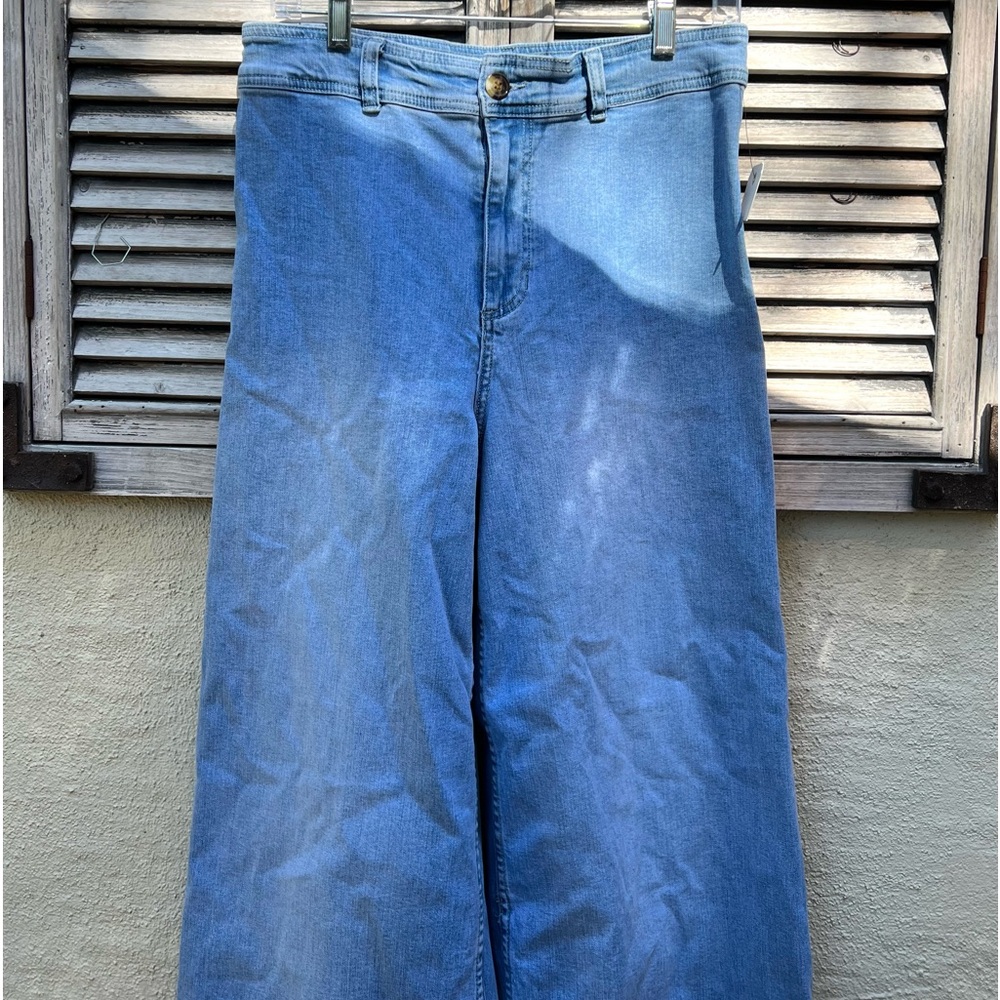 🔥🔥BILLABONG - INDIGO FREE FALL WIDE-LEG JEANS - Picture 9 of 15